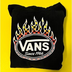 Vans. Kids Up in Flames Pullover Hoodie